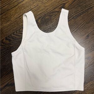 Lululemon Athletica White Tank Top
